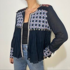 ZARA Absolutely Gorgeous Embroidered Jacket